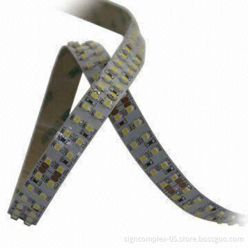 Flexible LED strip with 24V DC Voltage and 3.75A Current, Various Colors are Available